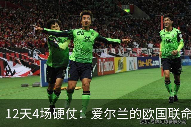 12天4场硬仗：爱尔兰的欧国联命运押在这四场