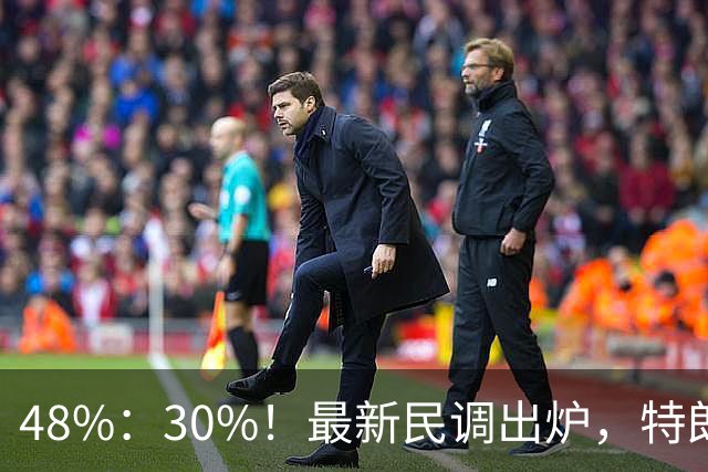 48%：30%！最新民调出炉，特朗普收到坏消息，支持者热情消散